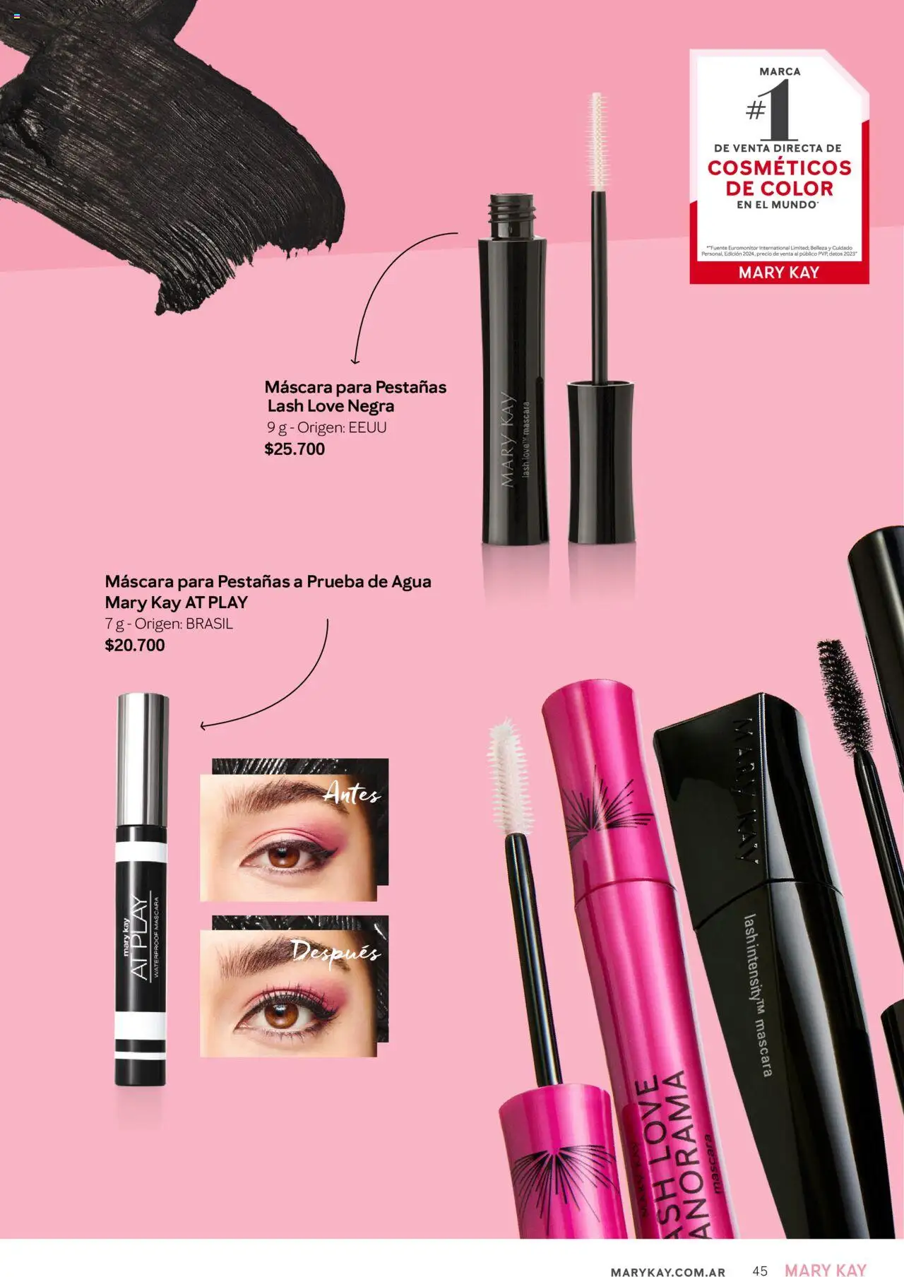 Mary Kay catálogo │ válido desde el 04.04.2025 | Página: 45 | Productos: Máscara, Agua