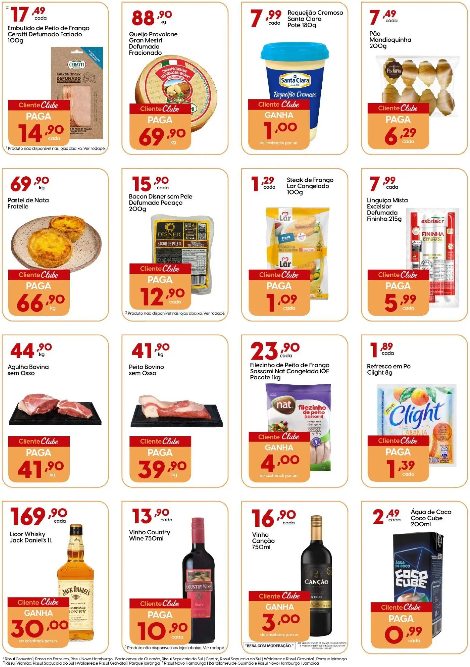 Rissul Folheto - válido de 23.04.2026 | Página: 2 | Produtos: Coco, Provolone, Requeijão, Peito de frango