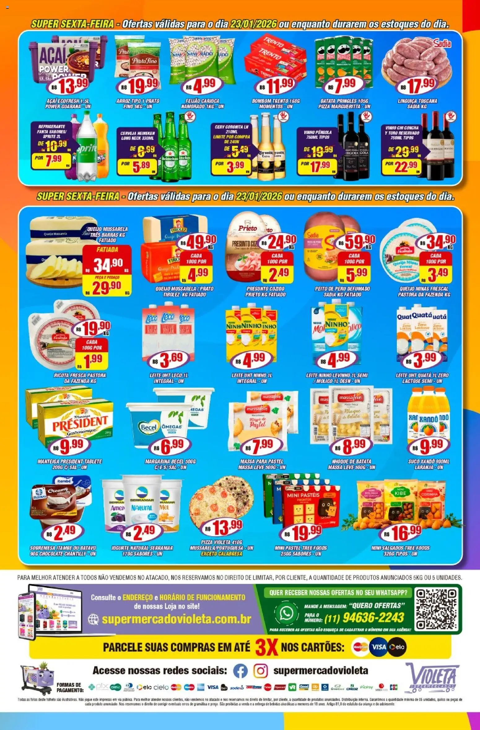 Violeta Supermercados Folheto - válido de 20.01.2026 | Página: 4