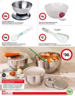 Preview of Coles Best Buys - Kitchen Gadgets - valid from 10.04.2026 | Page: 7 | Products: Cream, Digital, Scale, Dishwasher