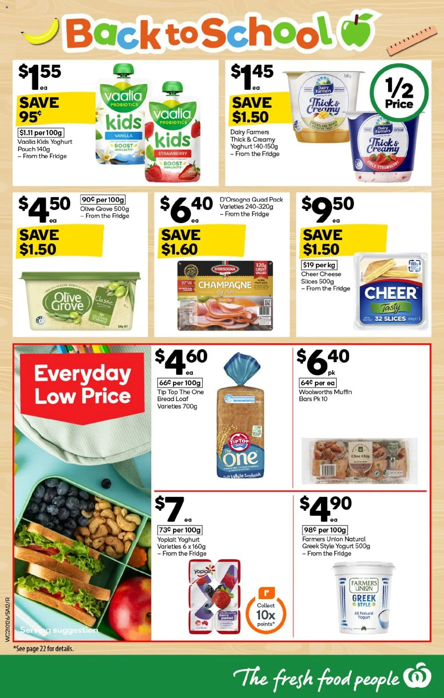 Woolworths catalogue - valid from 21.01.2026 | Page: 12 | Products: Dairy, Cheese, Yoghurt, Mango