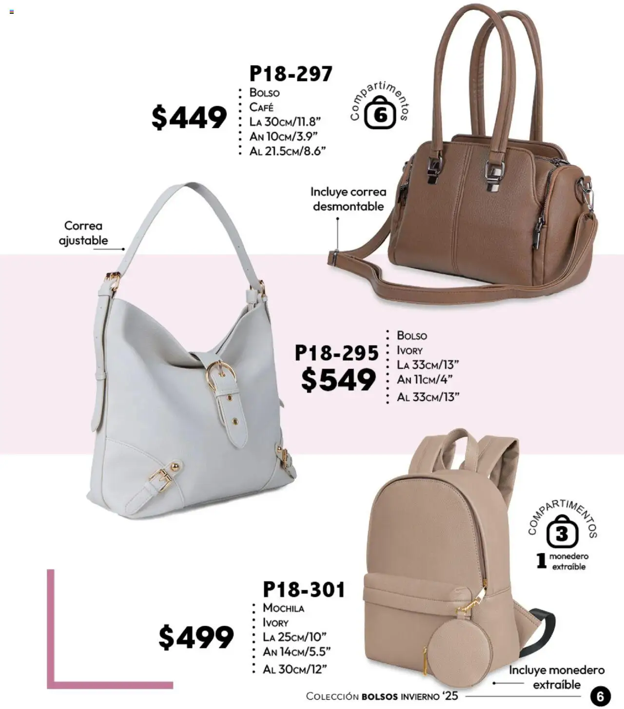 Nuevas ofertas de Cklass válidas en toda la República Mexicana desde el 15.09.2025. ¡Encuentra las mejores ofertas en Cklass - Catálogo Home Invierno ! | Página: 13 | Productos: Monedero, Bolso, Mochila, Café