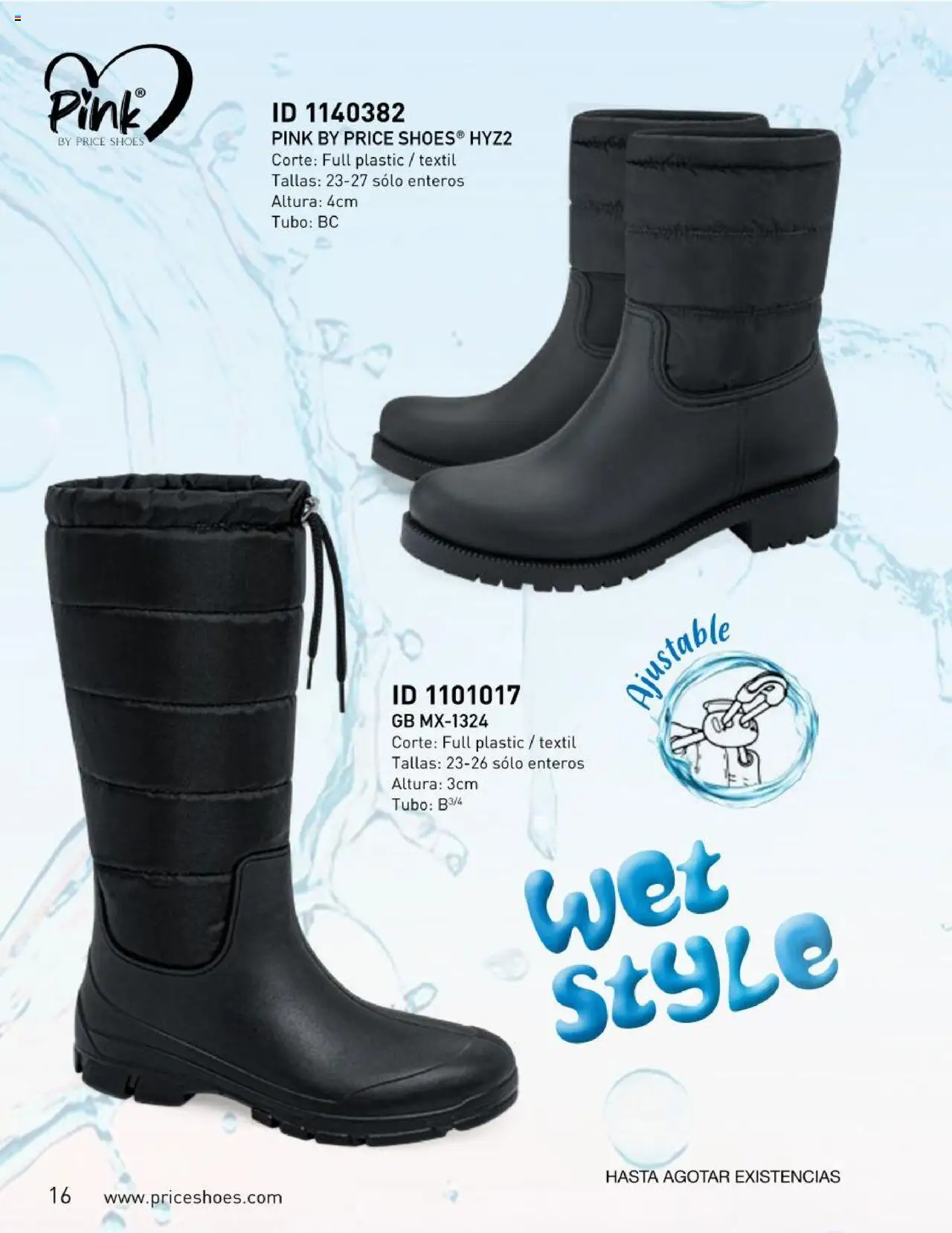 Nuevas ofertas de Price Shoes válidas en toda la República Mexicana desde el 22.05.2025. ¡Encuentra las mejores ofertas en Price Shoes -  Catálogo Botas De Lluvia 2025 ! | Página: 16