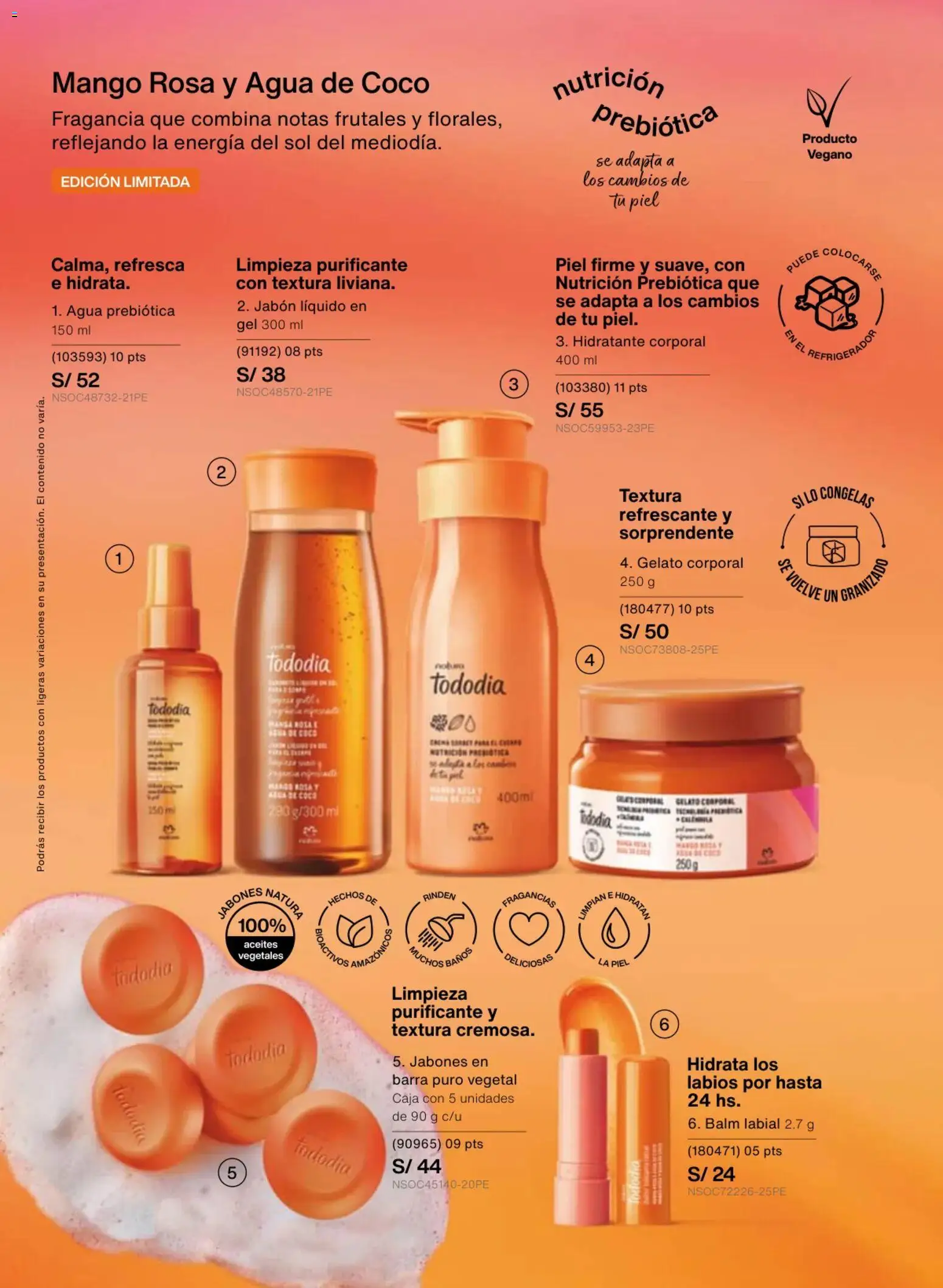 Catálogo Natura válido desde 18.02.2026 | Página: 102 | Productos: Jabón, Caja, Fragancia