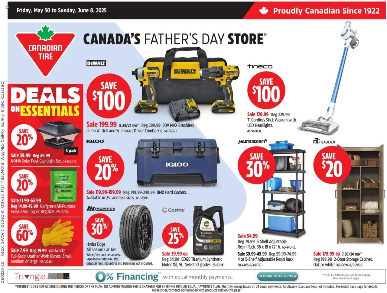 Canadian Tire flyer valid from 30.05.2025 | Page: 1 | Products: Cap