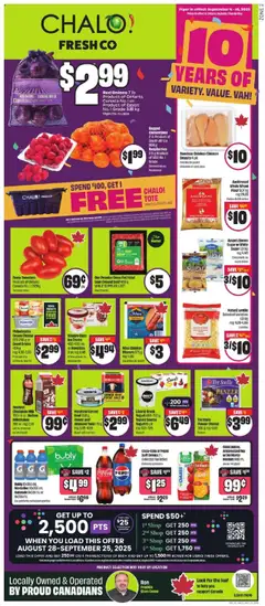 Preview of FreshCo flyer - ON from shop FreshCo valid from 04.09.2025