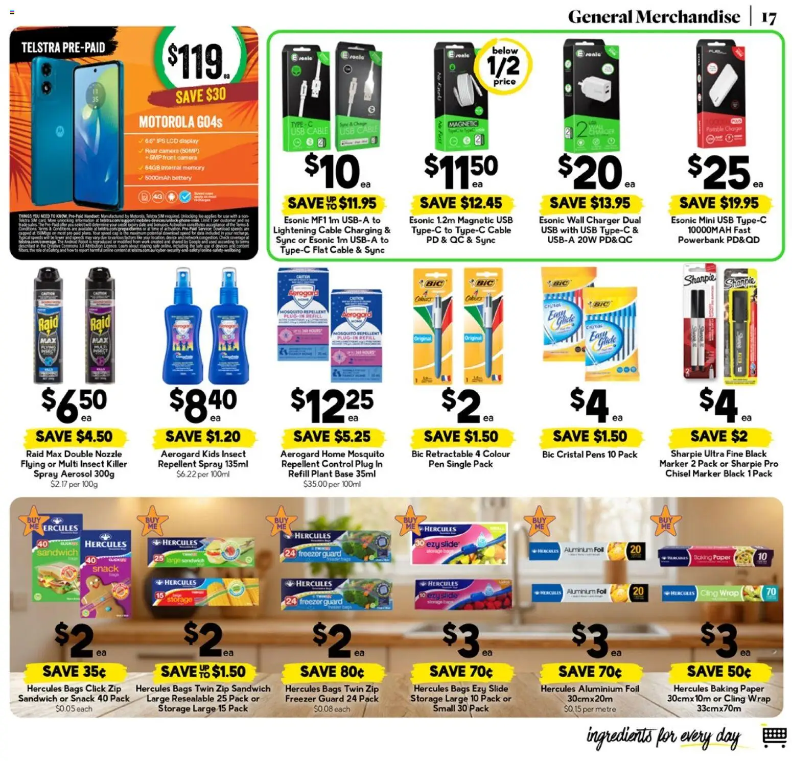 Drakes catalogue - valid from 28.01.2026 | Page: 18 | Products: Aluminium foil, Cable, Usb, Freezer