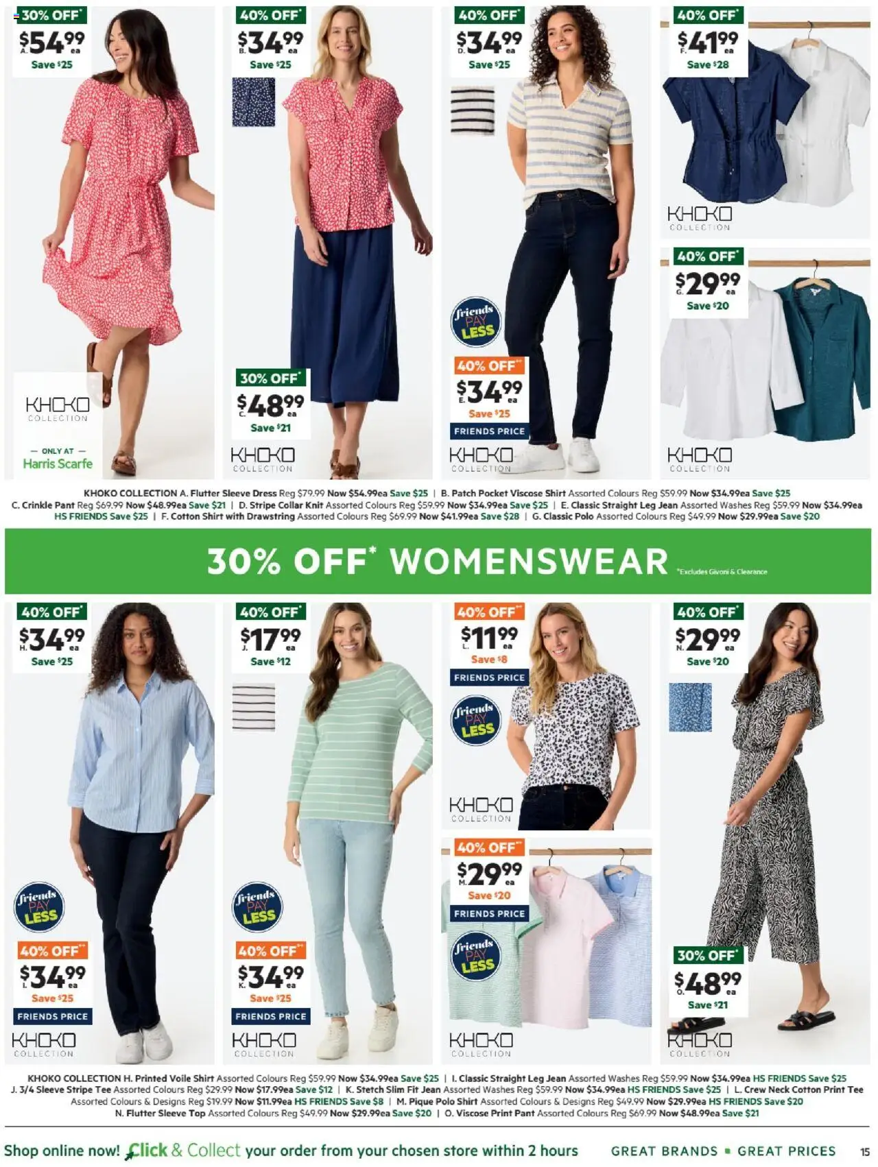 Harris Scarfe catalogue - valid from 19.09.2025 | Page: 15 | Products: Dress, Shirt