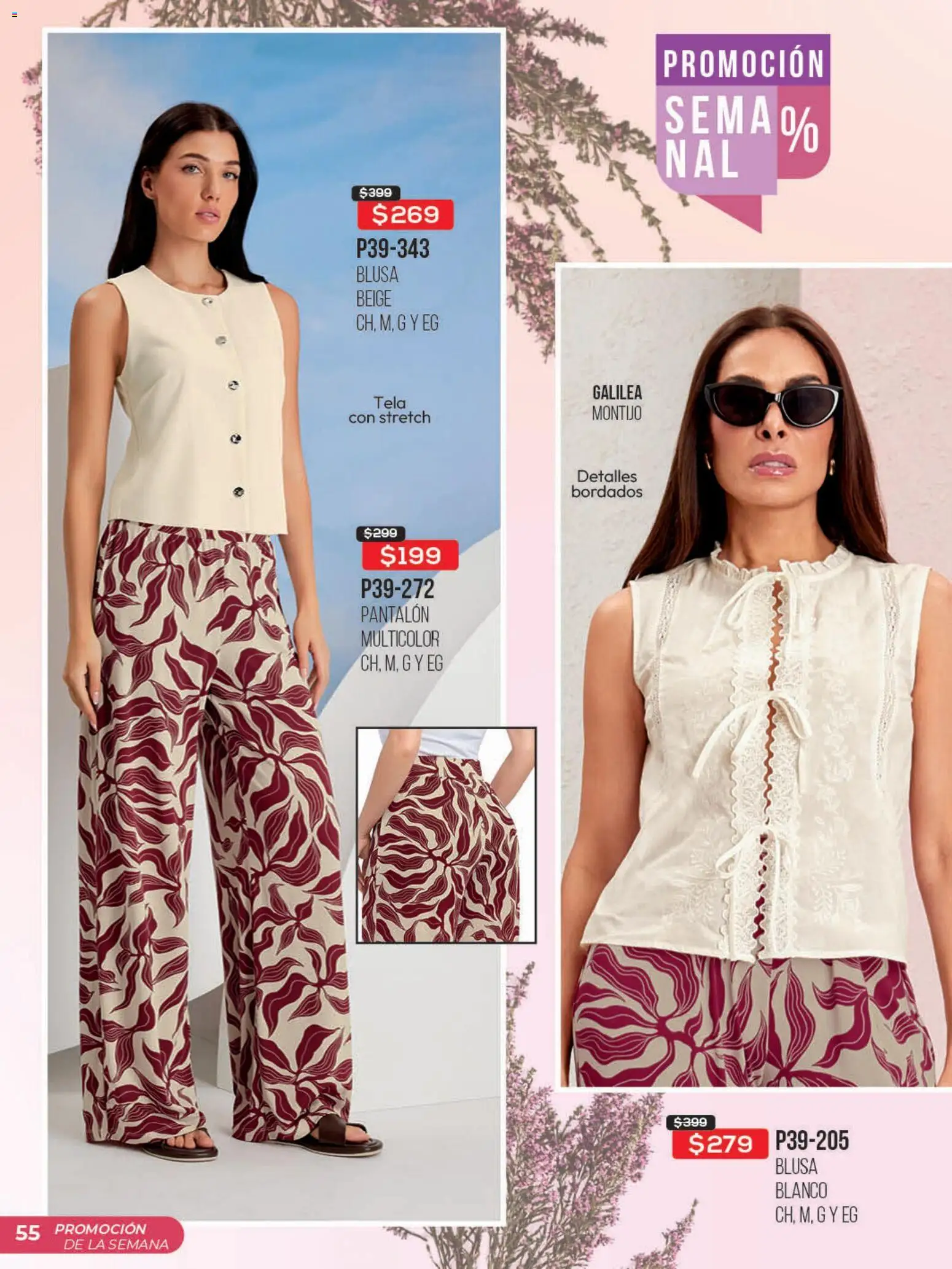 Nuevas ofertas de Cklass válidas en toda la República Mexicana desde el 30.03.2026. ¡Encuentra las mejores ofertas en Cklass catálogo Promo semanal! | Página: 56 | Productos: Blusa