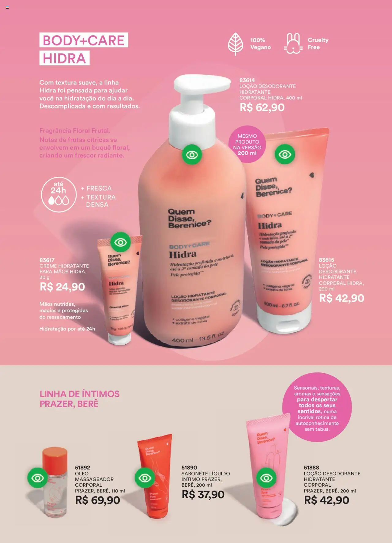 O Boticário Folheto - válido de 11.08.2025 | Página: 113 | Produtos: Hidratante corporal, Óleo, Creme, Sabonete