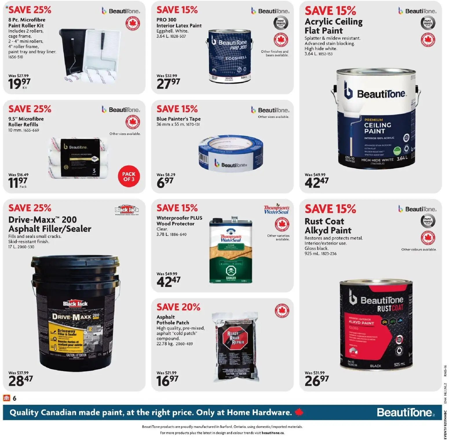Home Hardware flyer valid from 23.04.2026 | Page: 8 | Products: Coat