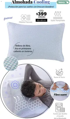 Vista previa de Colchas Concord - Catálogo, nuevo folleto de la tienda, válido en México a partir del 01.08.2025 | Página: 515 | Productos: Funda, Almohada