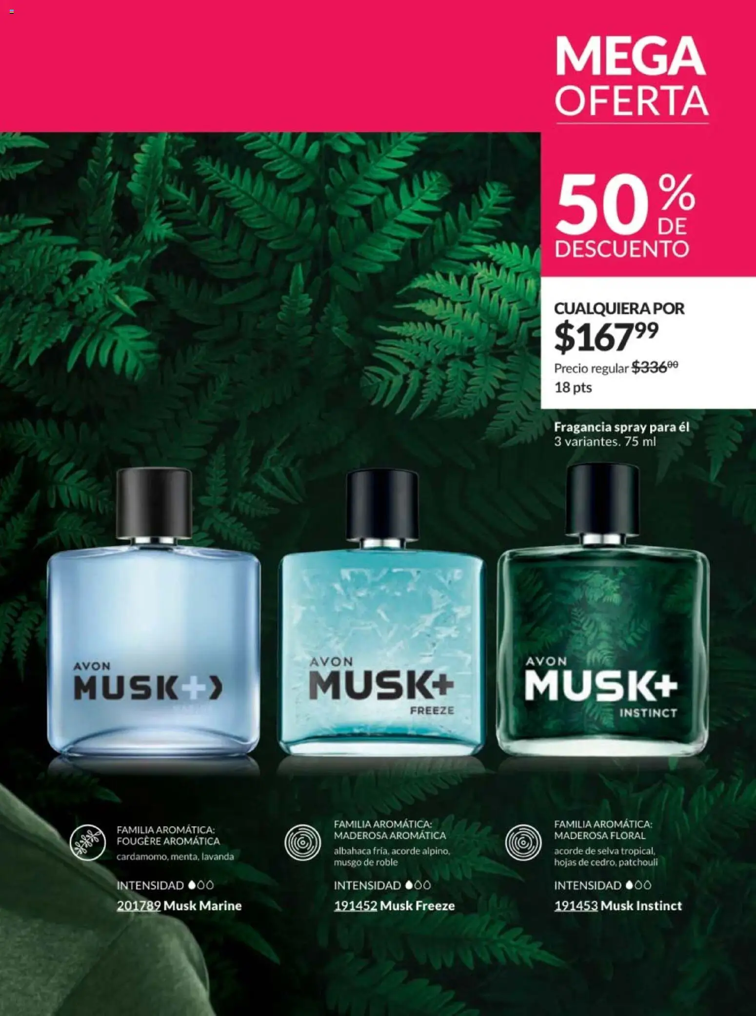 Nuevas ofertas de AVON válidas en toda la República Mexicana desde el 10.01.2026. ¡Encuentra las mejores ofertas en AVON campaña 2 2026! | Página: 43 | Productos: Fragancia