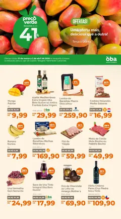 Oba Hortifruti - Ofertas da semana - Pré-Visualização do folheto da loja Oba Hortifruti, válido de 31.03.2026