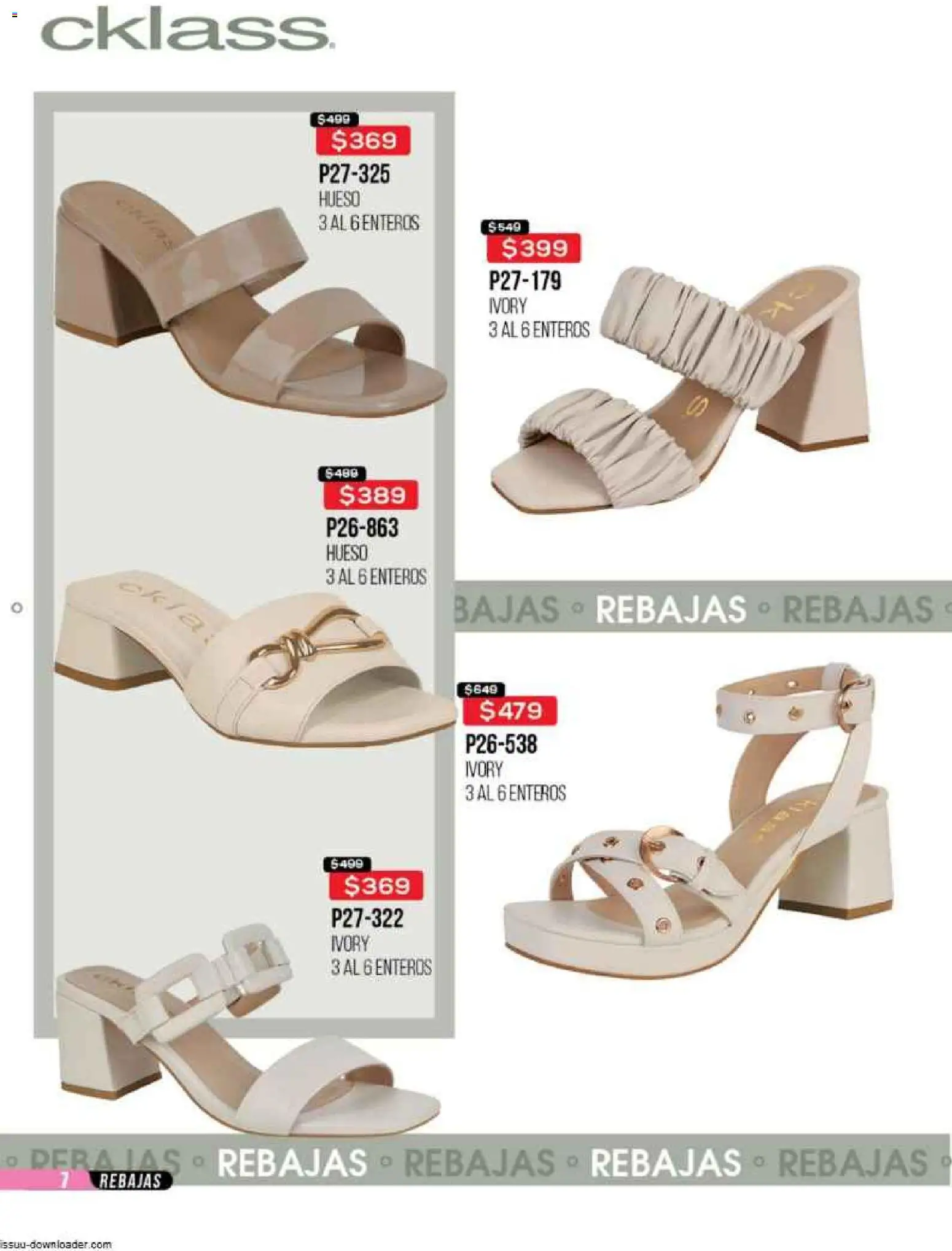 Nuevas ofertas de Cklass válidas en toda la República Mexicana desde el 31.10.2025. ¡Encuentra las mejores ofertas en Cklass catálogo Super Rebajas Ropa! | Página: 371