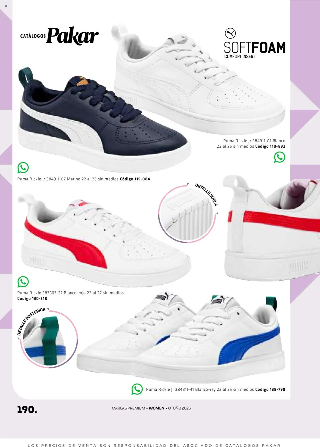 Nuevas ofertas de SC Pakar válidas en toda la República Mexicana desde el 29.08.2025. ¡Encuentra las mejores ofertas en SC Pakar - Catálogo Otoño Women! | Página: 190