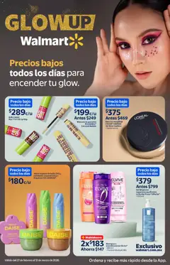 Vista previa de Walmart folleto Precios bajos todos los días, nuevo folleto de la tienda, válido en México a partir del 27.02.2026