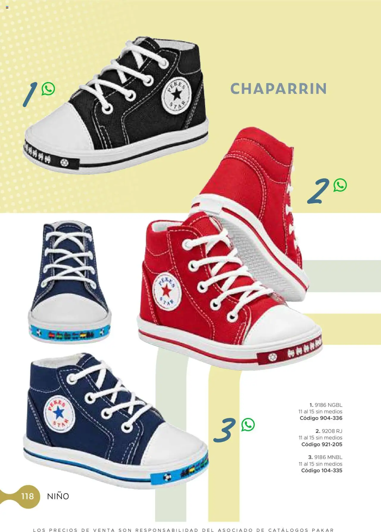 Nuevas ofertas de SC Pakar válidas en toda la República Mexicana desde el 24.07.2025. ¡Encuentra las mejores ofertas en SC Pakar - Catálogo Nino otoño / invierno! | Página: 118