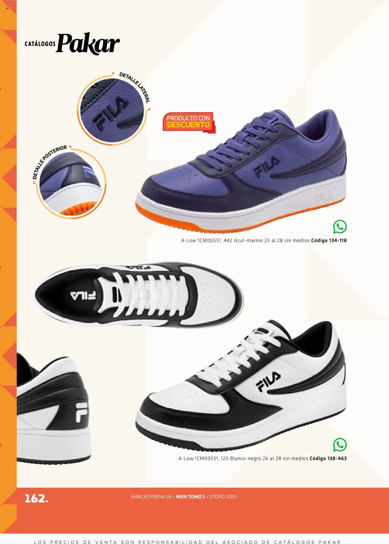 Nuevas ofertas de SC Pakar válidas en toda la República Mexicana desde el 29.08.2025. ¡Encuentra las mejores ofertas en SC Pakar - Catálogo Otoño Men Tomo 1! | Página: 162