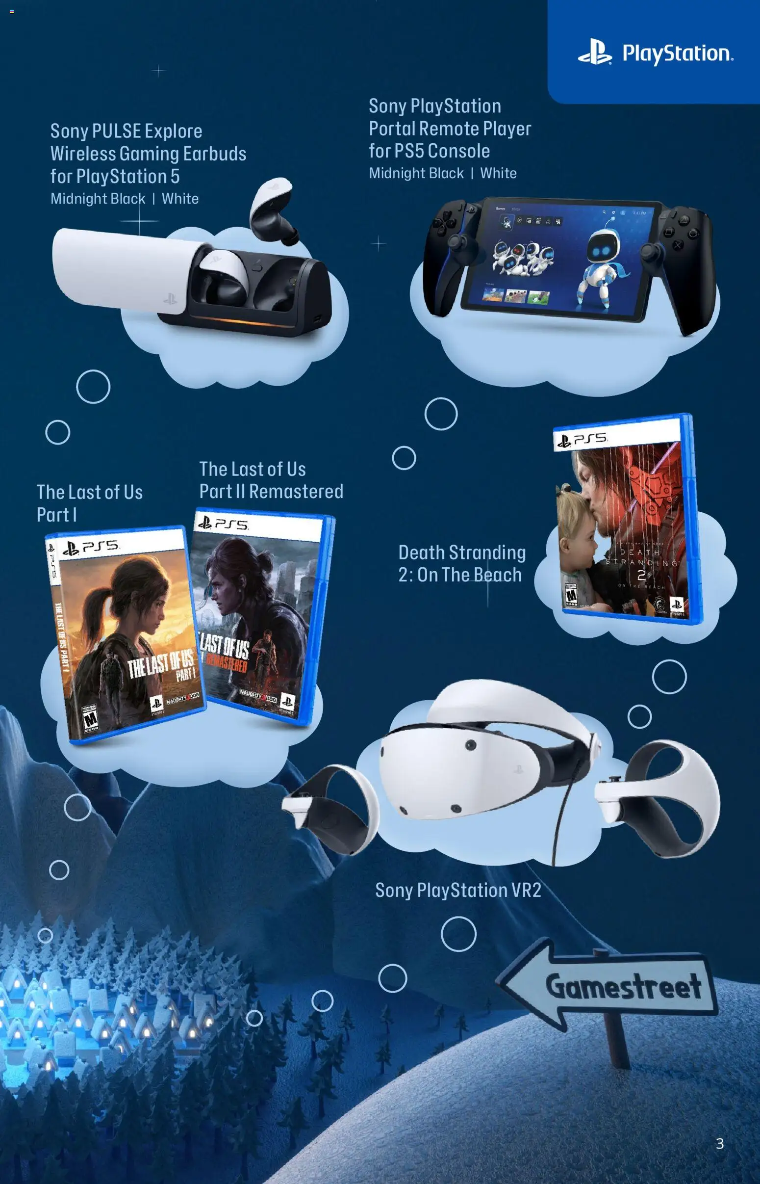 GameStop Holiday Gift Guide - valid from 01.11.2025 | Page: 3 | Products: Player, Playstation