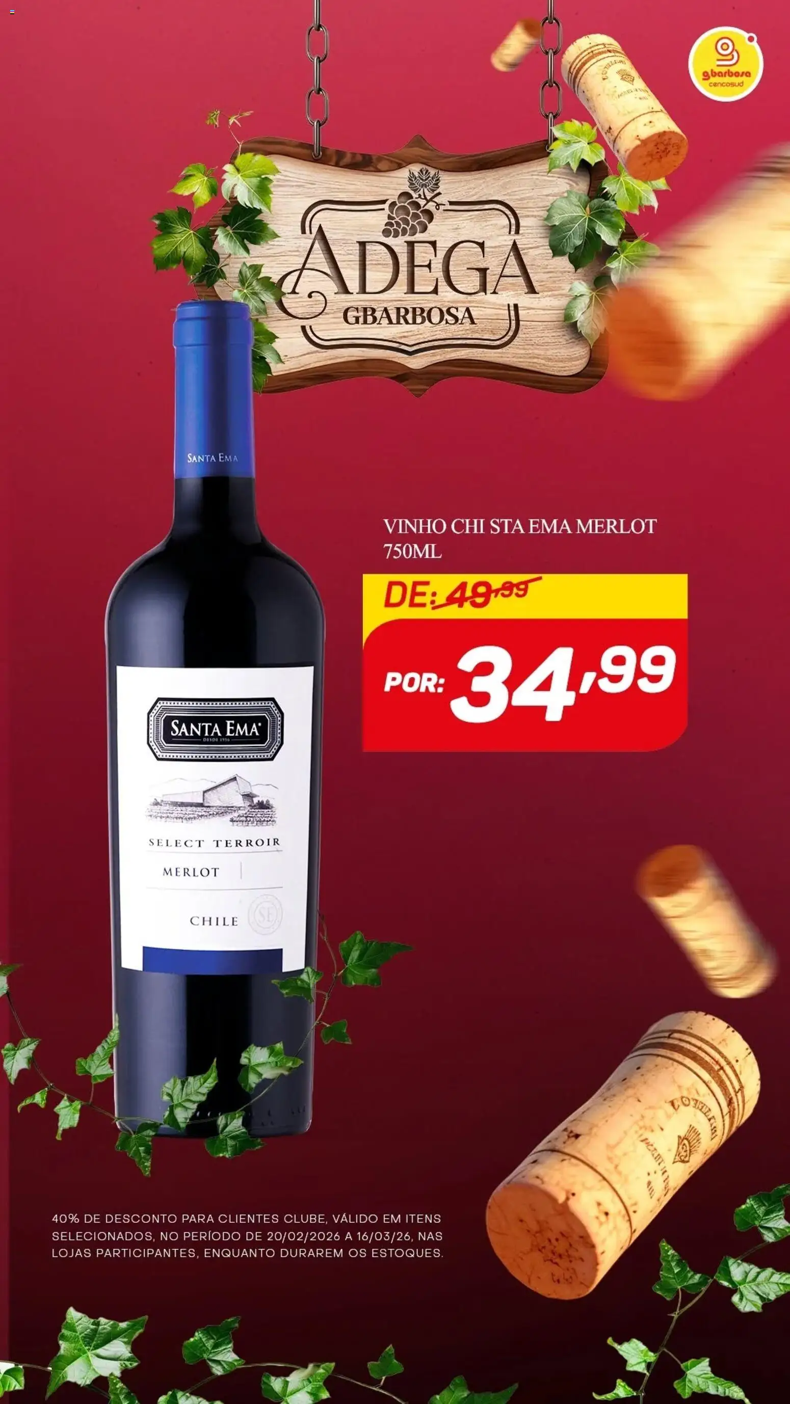 Gbarbosa Folheto - válido de 20.02.2026 | Página: 7 | Produtos: Vinho