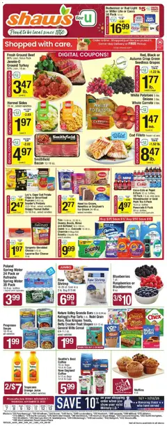 Preview of Shaw's weekly ads valid from 07.11.2025
