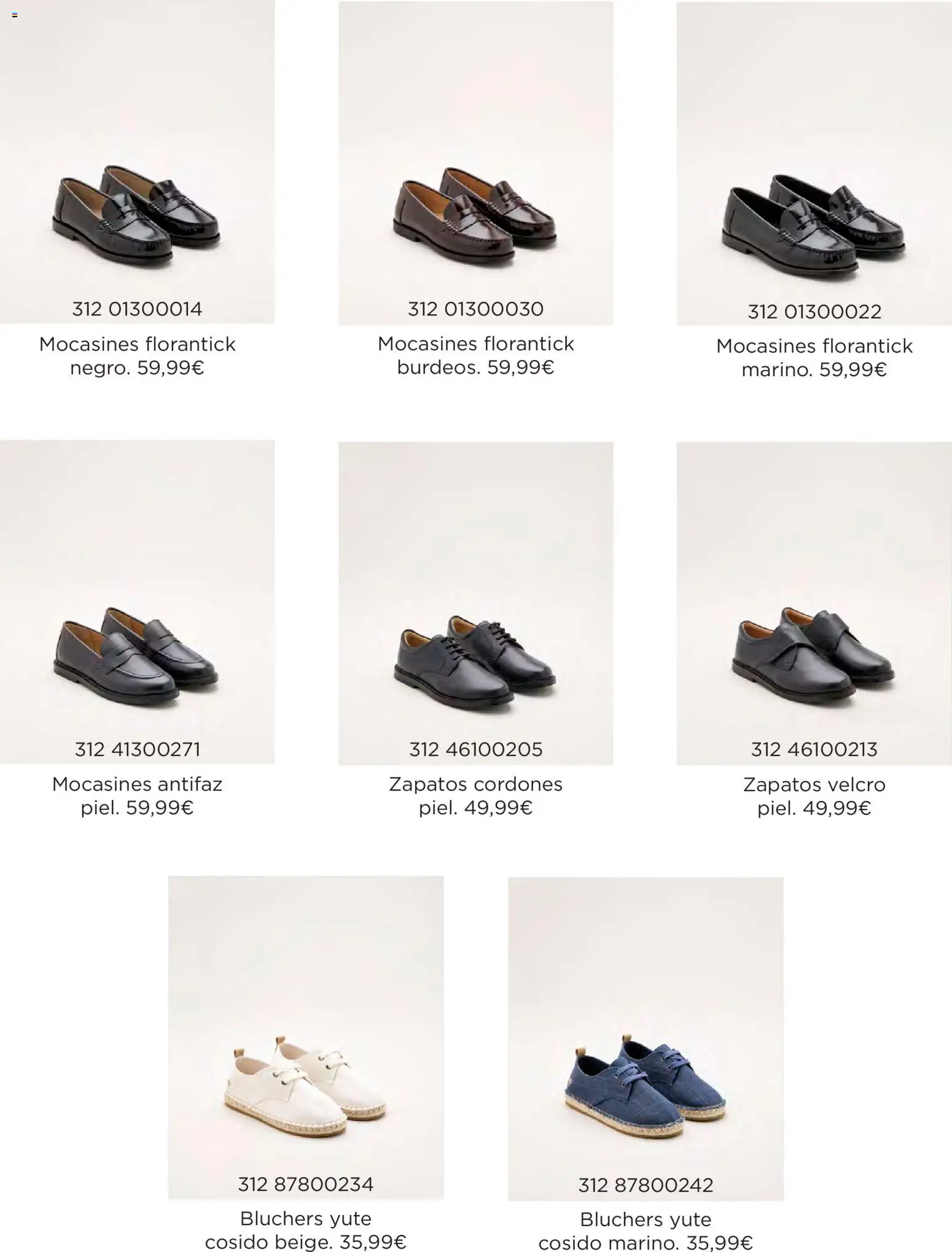 Nuevas ofertas de El Corte Inglés válidas en toda la República Mexicana desde el 20.11.2025. ¡Encuentra las mejores ofertas en El Corte Inglés catálogo Comuniones ! | Página: 34 | Productos: Mocasines, Zapatos, Antifaz, Cordones