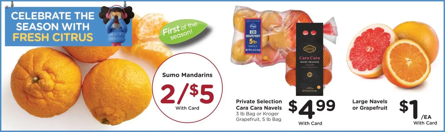 Dillons Weekly Ad - KS - valid from 17.12.2025 | Page: 11 | Products: Mandarins, Oranges, Grapefruit, Bag