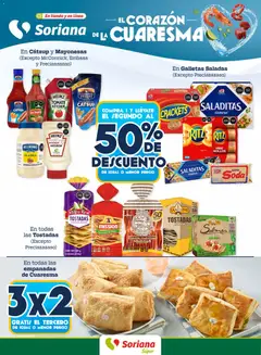 Vista previa de Soriana - Fin de Semana Súper: Chih, Delicias, Dur y Coah (excepto Saltillo), nuevo folleto de la tienda, válido en México a partir del 19.02.2026