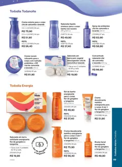 Natura Folheto - válido de 09.09.2025 | Página: 99 | Produtos: Gel de banho, Desodorante, Caixa, Creme