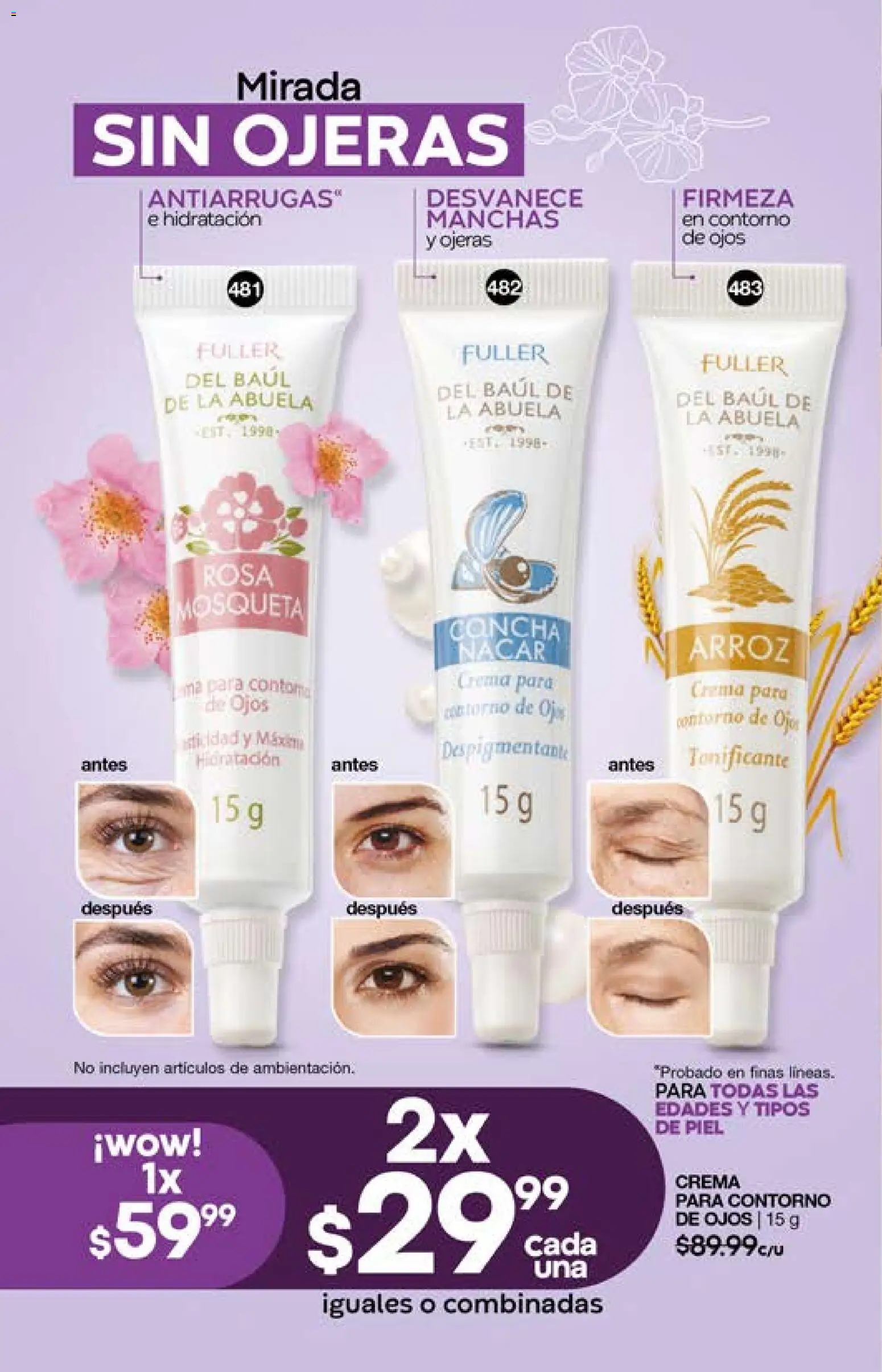 Nuevas ofertas de Fuller válidas en toda la República Mexicana desde el 01.04.2026. ¡Encuentra las mejores ofertas en Fuller campaña 26 2026! | Página: 160