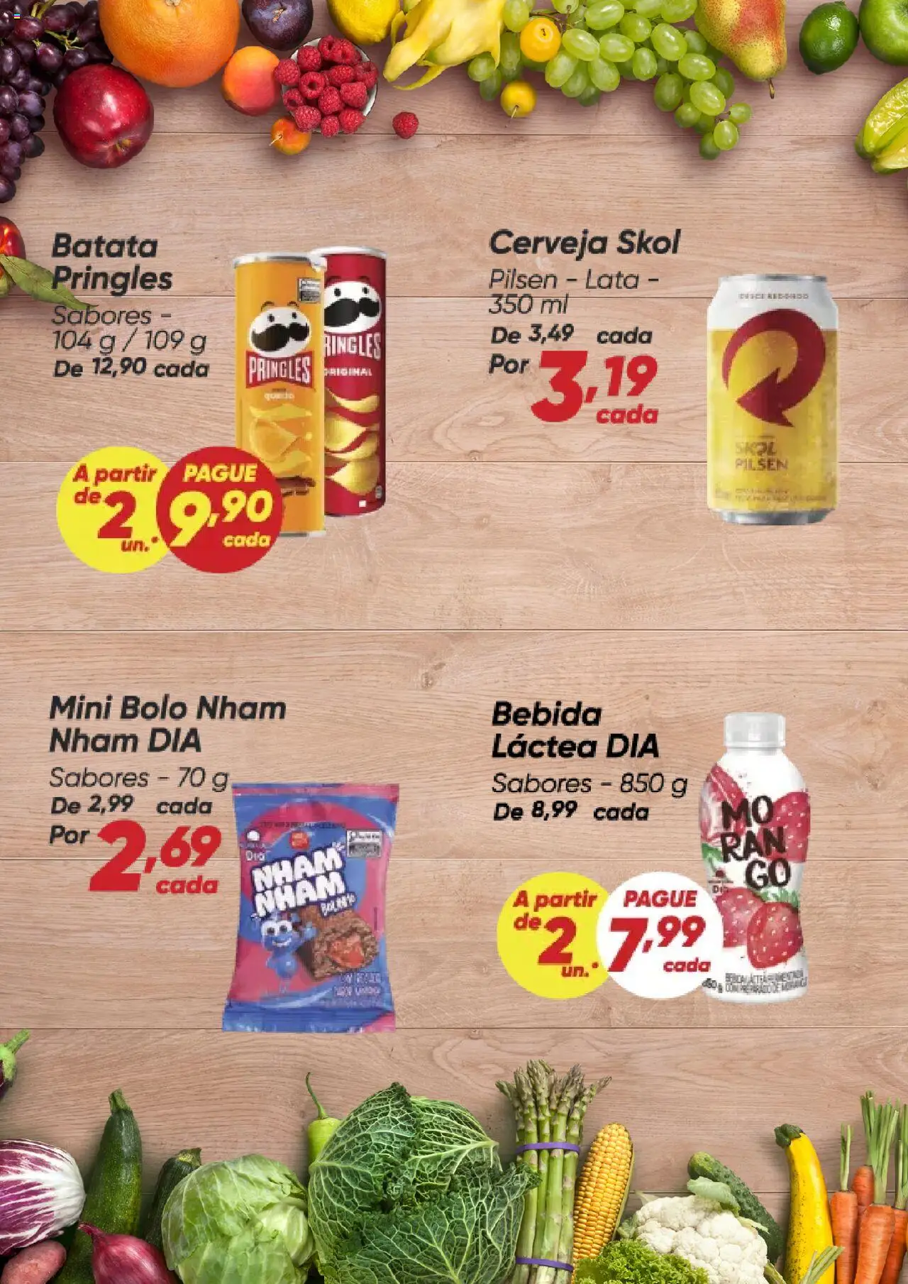 Dia Folheto - válido de 13.10.2025 | Página: 5 | Produtos: Cerveja, Bolo, Bebida, Batata