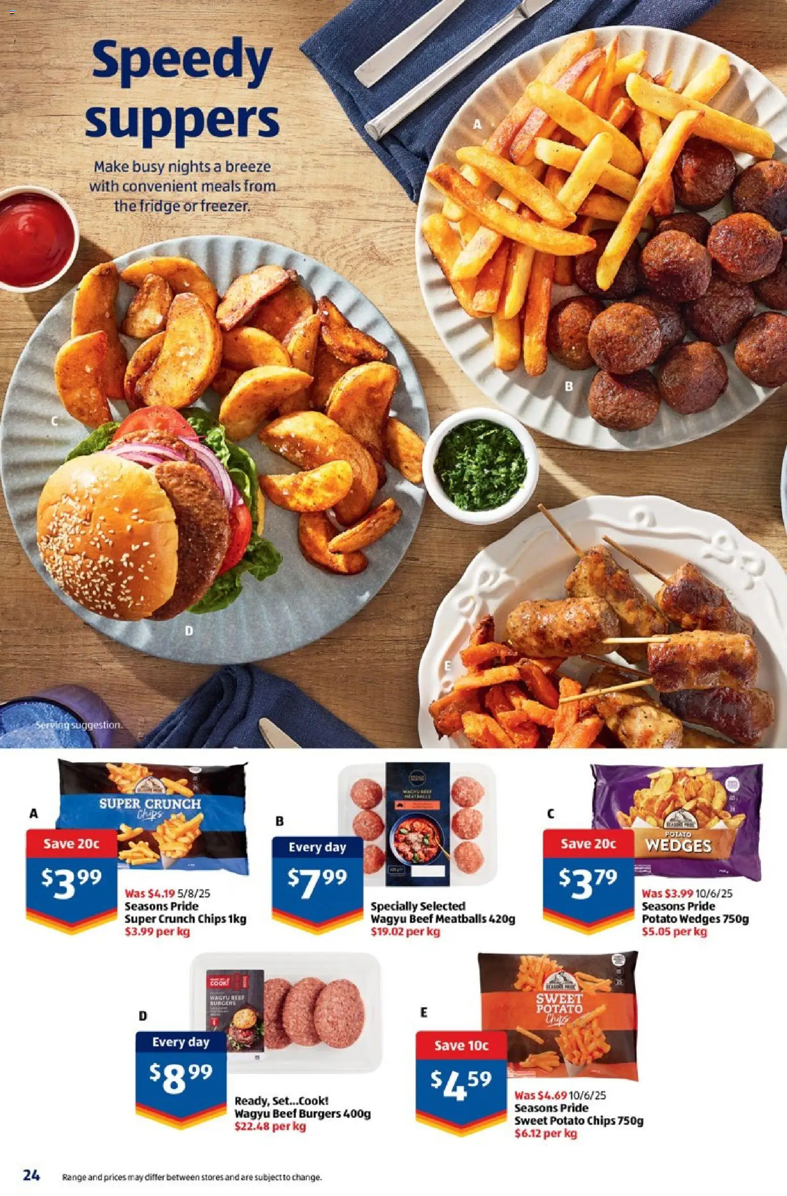 Aldi catalogue - valid from 12.11.2025 | Page: 24 | Products: Beef, Chips, Fridge, Freezer