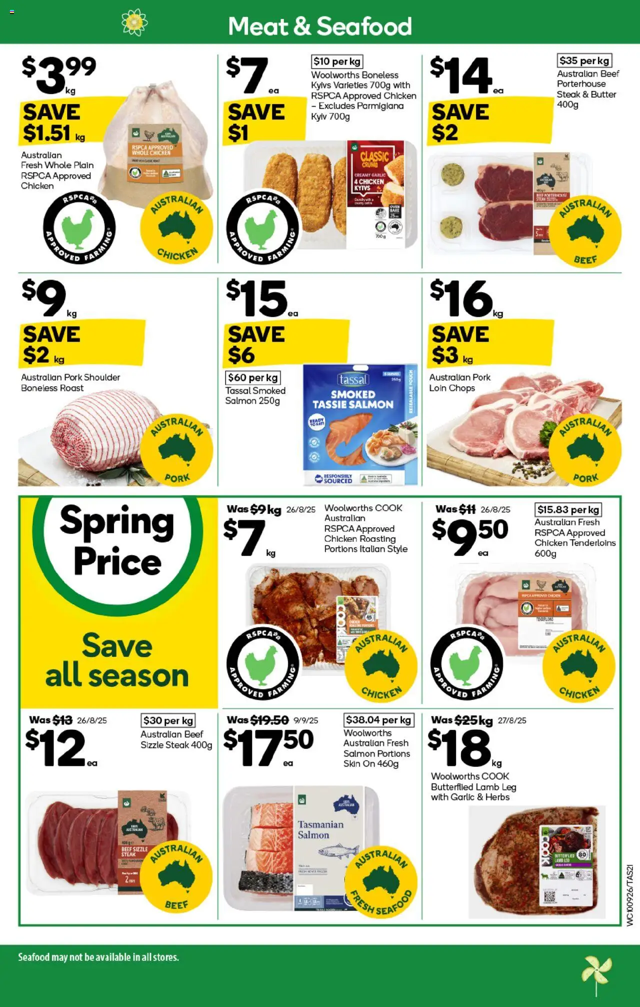 Woolworths catalogue - valid from 10.09.2025 | Page: 19 | Products: Butter, Meat, Garlic, Oven