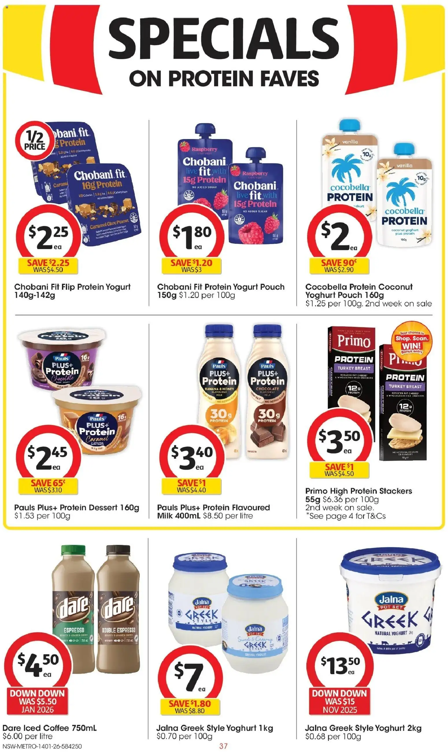 Coles catalogue - valid from 14.01.2026 | Page: 37 | Products: Crackers, Rice, Sugar, Turkey