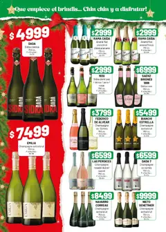 Vista previa Almacor catálogo válido desde el 04.12.2025 | Página: 4 | Productos: Pera, Ananá, Champagne