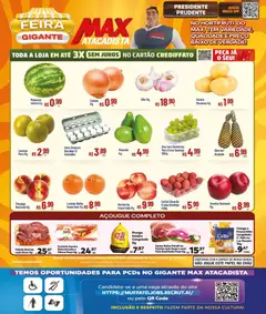 Max Atacadista - Ofertas Feira - Pré-Visualização do folheto da loja Max Atacadista, válido de 13.01.2026