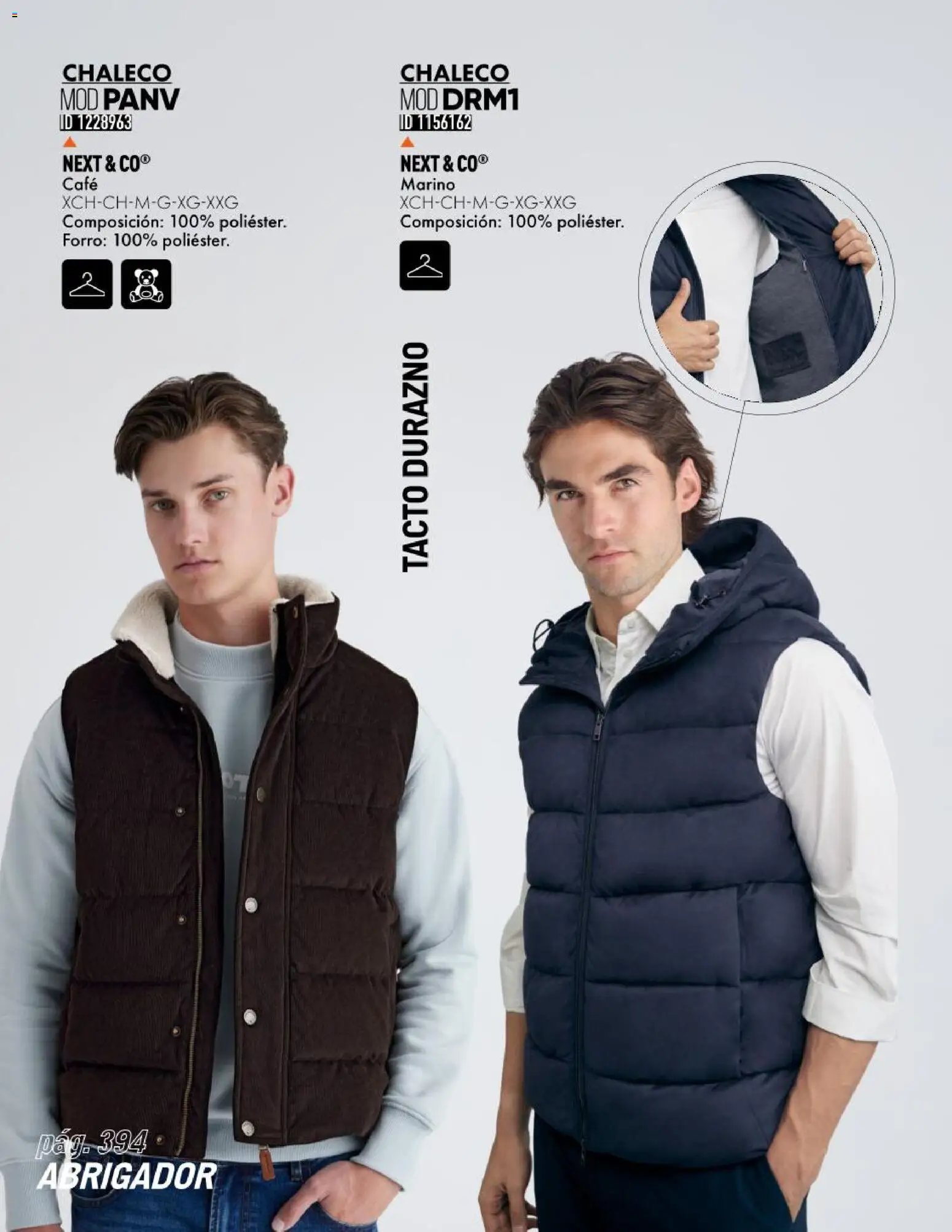 Nuevas ofertas de Price Shoes válidas en toda la República Mexicana desde el 03.11.2025. ¡Encuentra las mejores ofertas en Price Shoes catálogo Abrigador! | Página: 394 | Productos: Chaleco, Durazno, Café