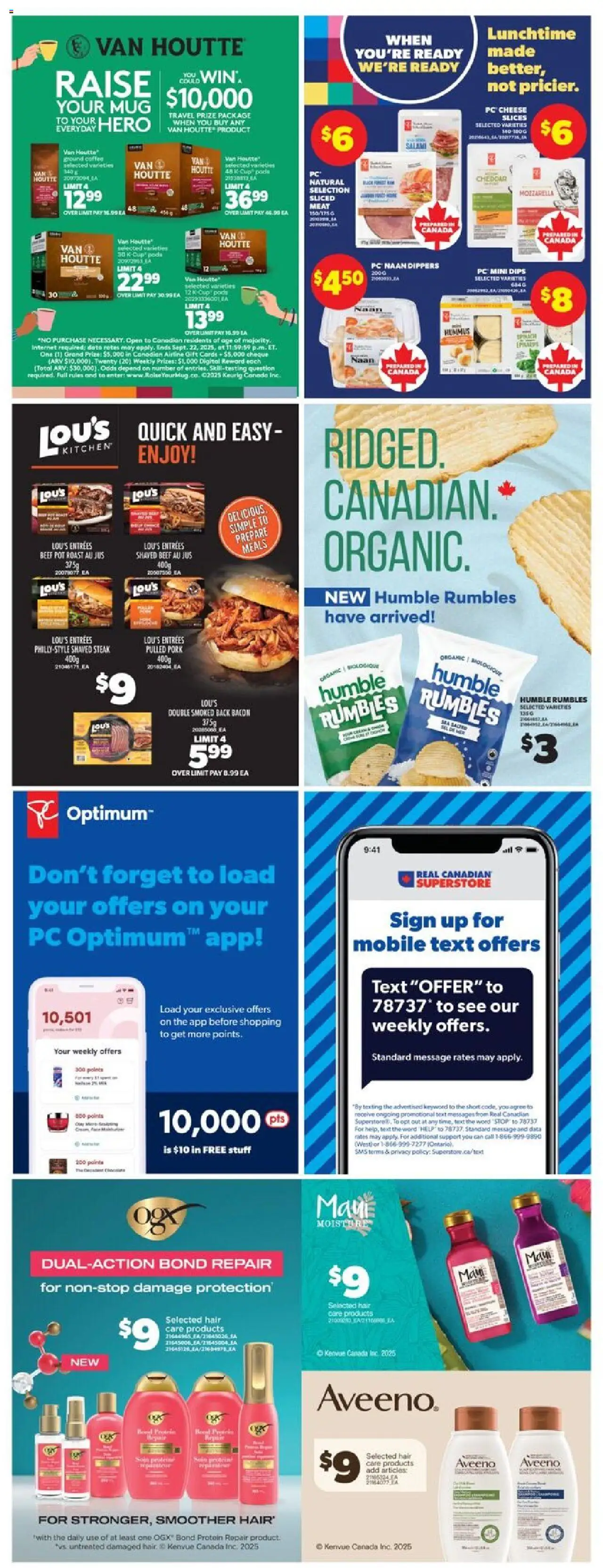 Real Canadian Superstore flyer valid from 04.09.2025 | Page: 36 | Products: Beef, Coffee, Salami, Pork