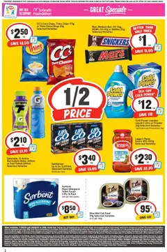 IGA catalogue - valid from 17.09.2025 | Page: 35 | Products: Toilet, Cheese, Energy drink, Foundation
