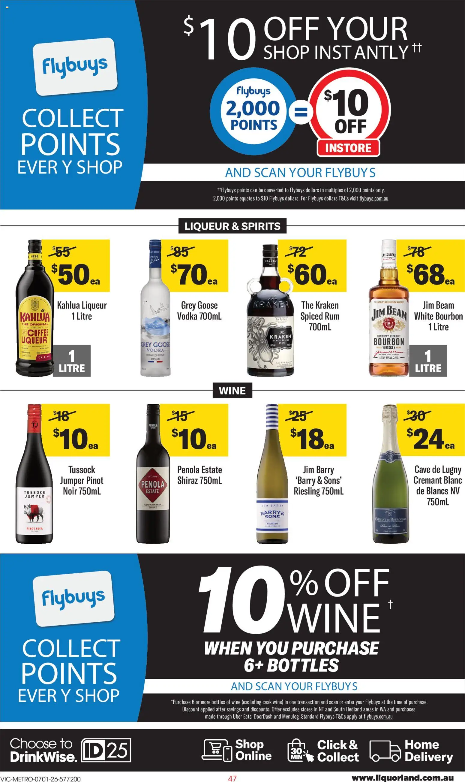 Coles catalogue - valid from 07.01.2026 | Page: 47 | Products: Light, Beer, Lemon, Turkey