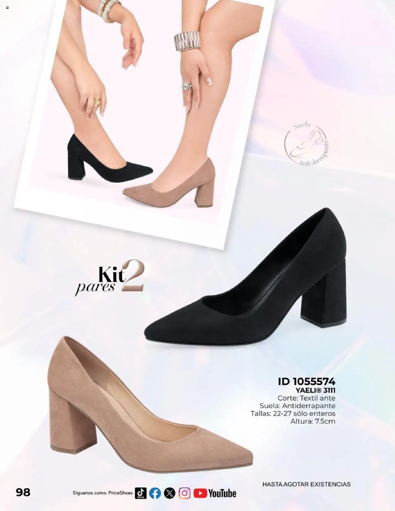 Nuevas ofertas de Price Shoes válidas en toda la República Mexicana desde el 19.10.2025. ¡Encuentra las mejores ofertas en Price Shoes catálogo Exclusivos 2025! | Página: 98