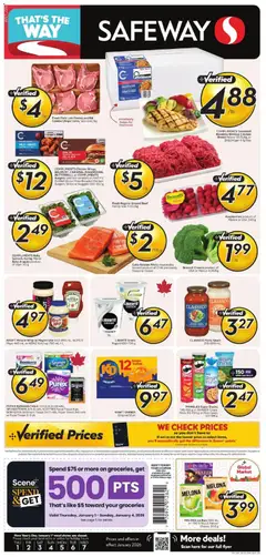 Preview of Safeway weekly flyer / circulaire from shop Safeway valid from 01.01.2026