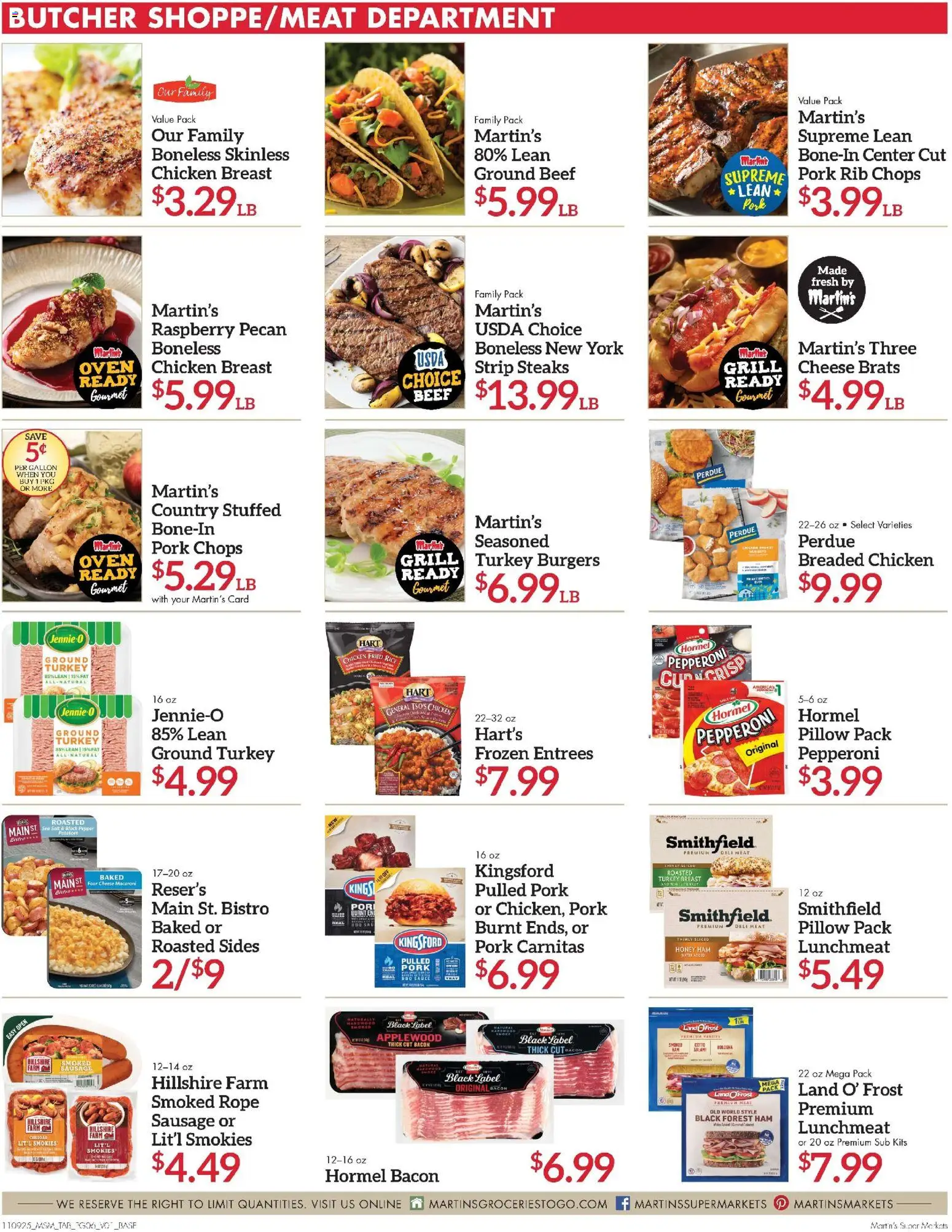 Martin’s Weekly Ad - valid from 09.11.2025 | Page: 6 | Products: Pillow, Cheese, Rice, Salt