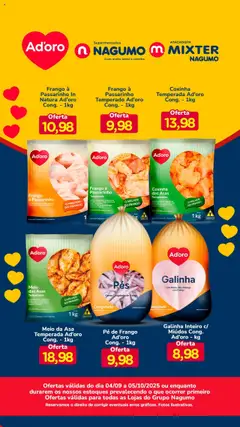Nagumo - Ofertas Ad'oro - Pré-Visualização do folheto da loja Nagumo, válido de 04.09.2025