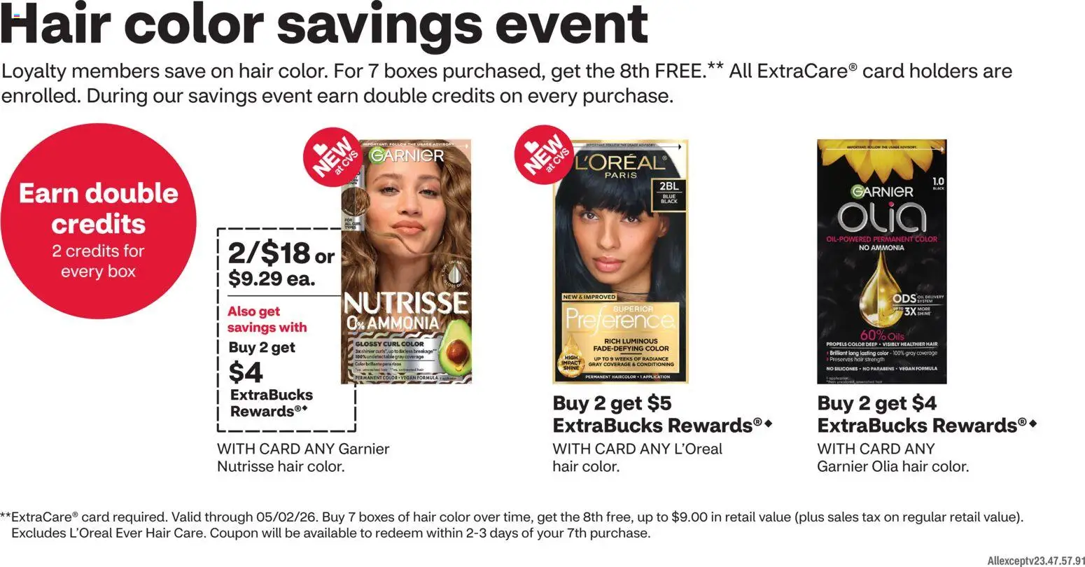 CVS Pharmacy Weekly Ad - WV - valid from 19.04.2026 | Page: 6 | Products: Box, Hair color