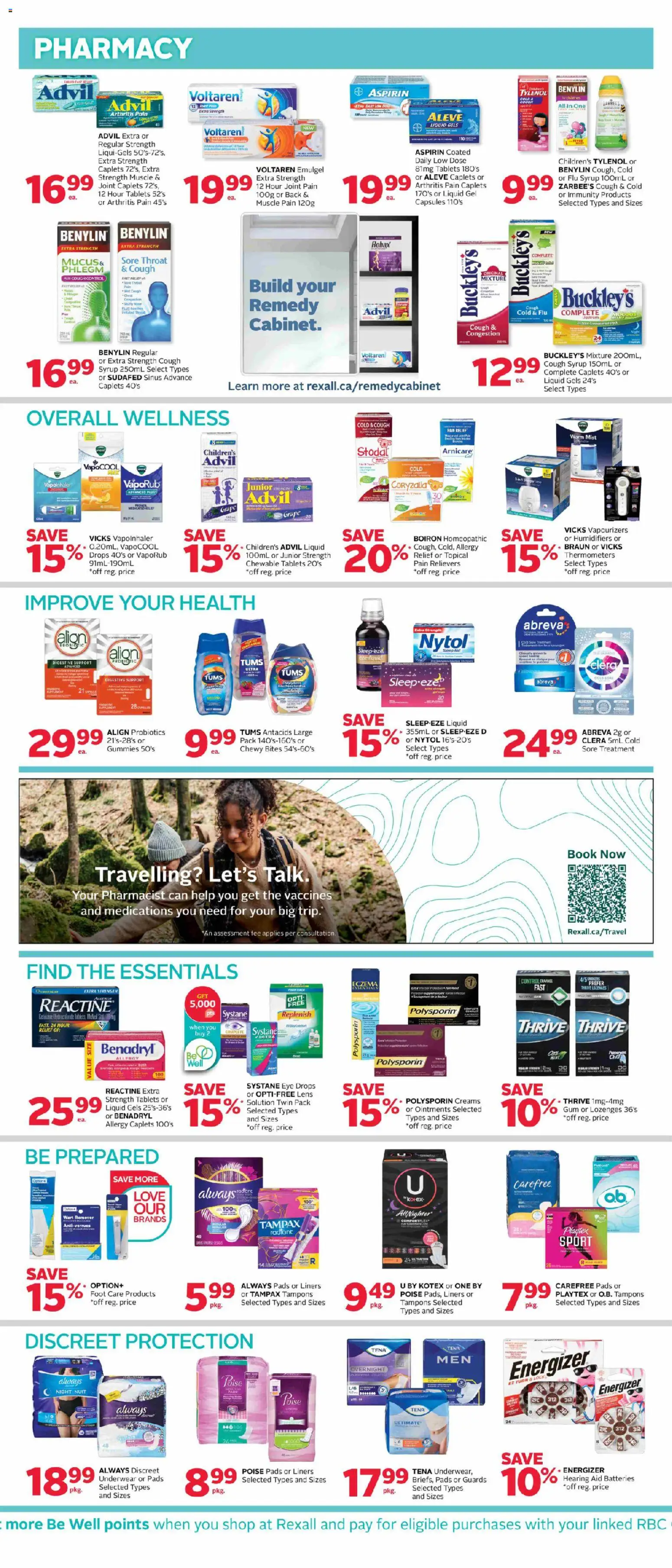 Rexall flyer valid from 21.11.2025 | Page: 4 | Products: Underwear