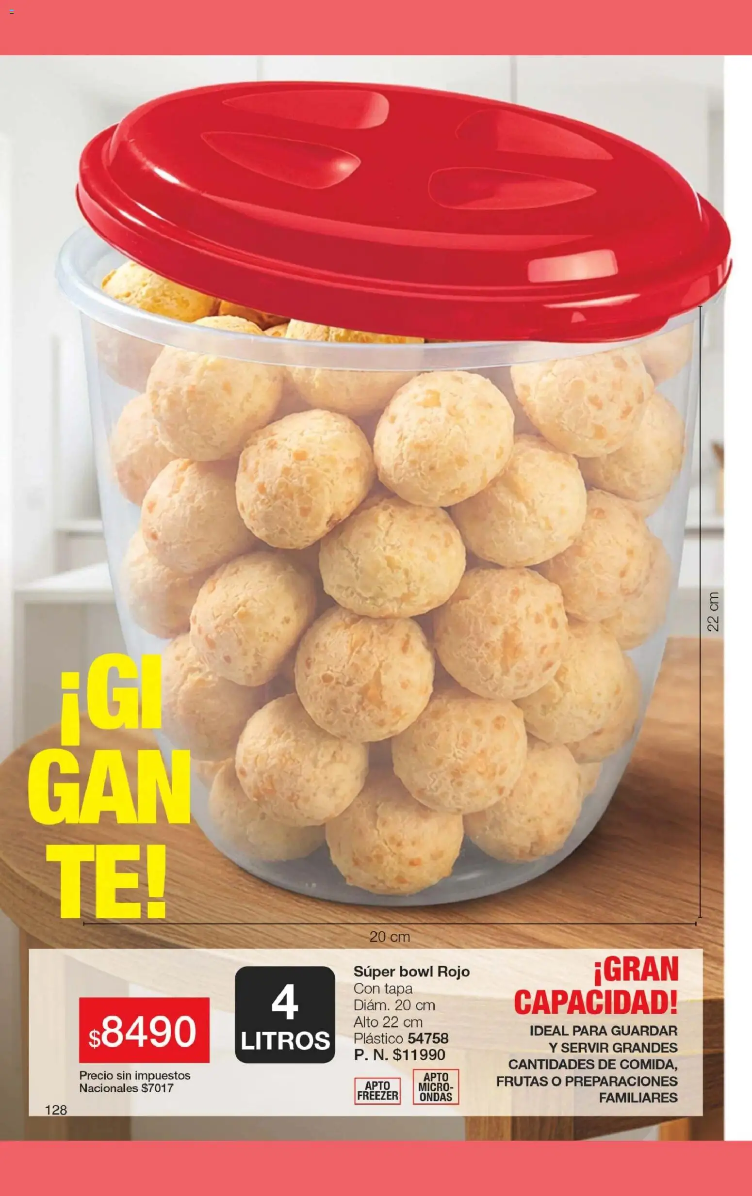 Gigot - CAMPAÑA 08 │ válido desde el 30.04.2026 | Página: 134 | Productos: Bowl, Freezer