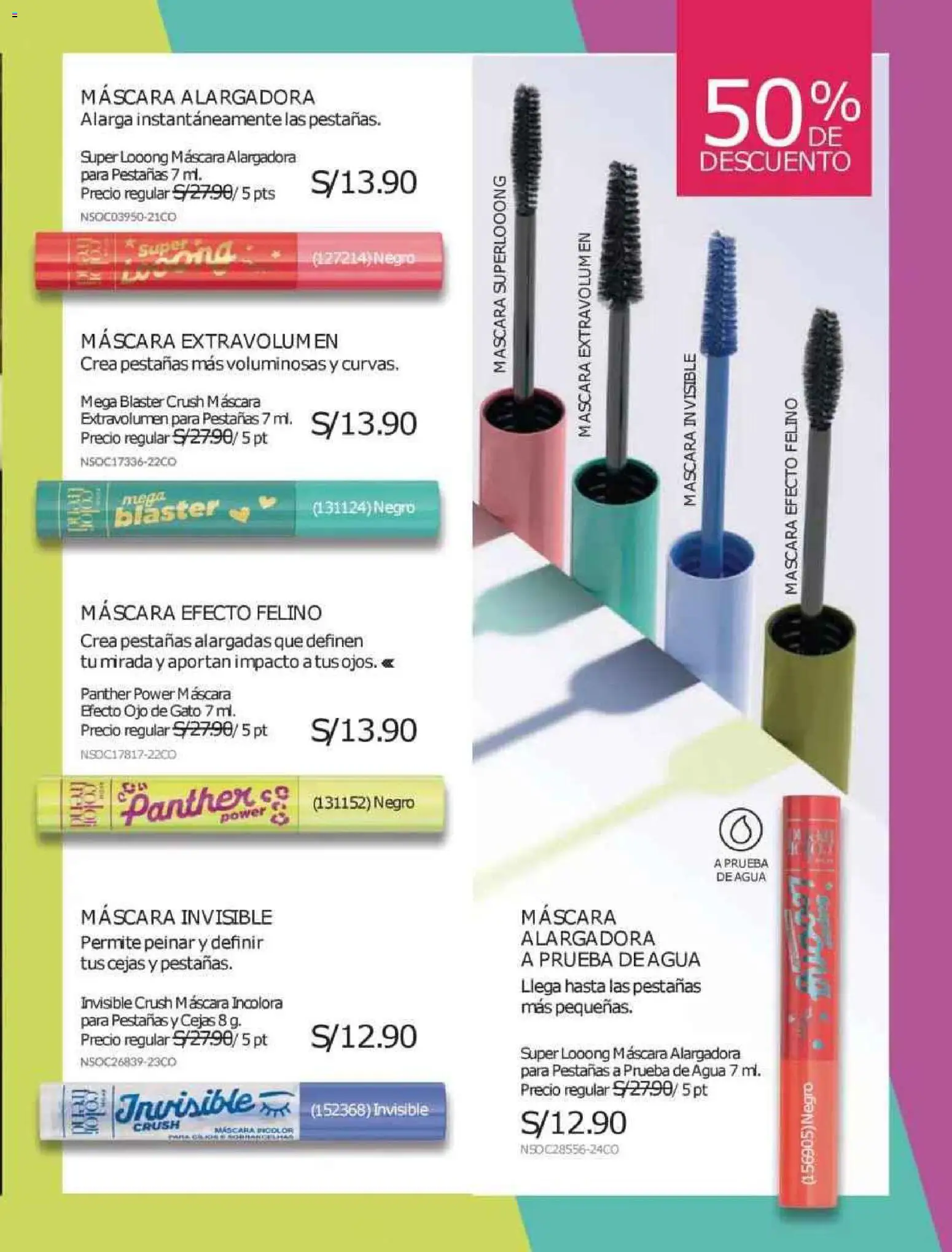 Catálogo Avon válido desde 12.10.2025 | Página: 11 | Productos: Máscara