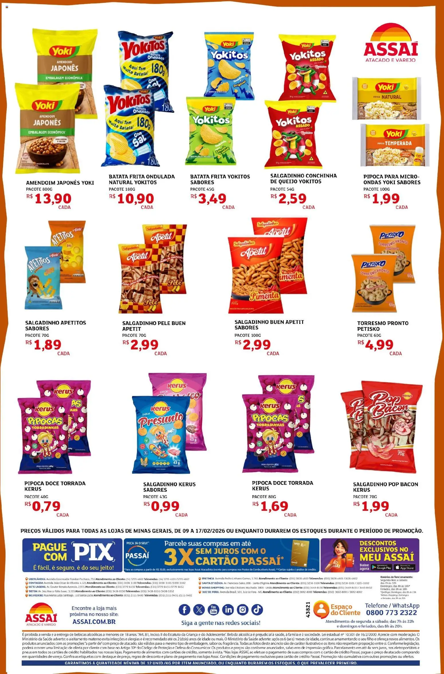 Assaí Atacadista Folheto - válido de 09.02.2026 | Página: 2